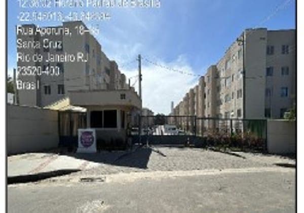 Fachada — Apartamento compacto, Santa Cruz · Rio de Janeiro/RJ